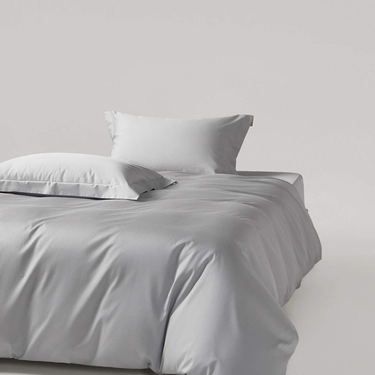 赫帛 2026新款60支pro加密新疆长绒棉全棉纯棉单被套被套单件单品被套-棚拍 藕灰色