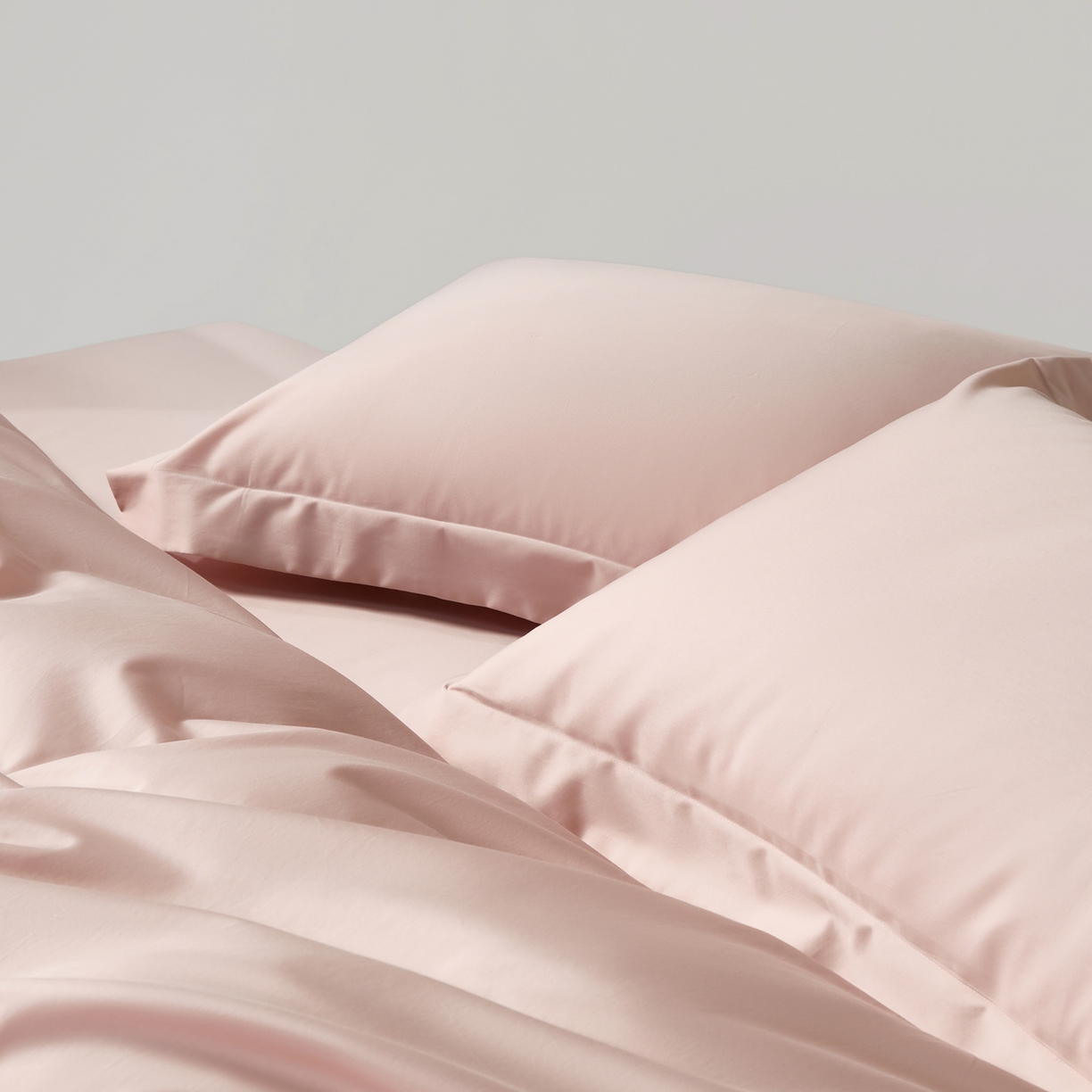 91家纺网 家纺一手货源 找家纺 赫帛 2026新款60支pro加密新疆长绒棉全棉纯棉单被套被套单件单品被套-棚拍 蜜桃粉