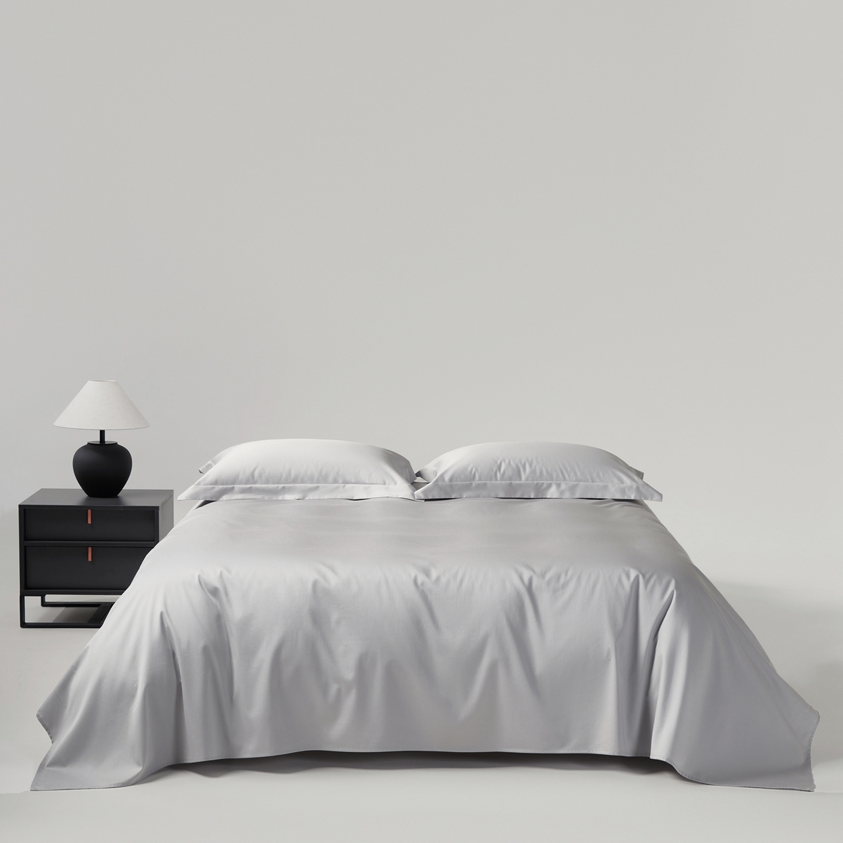 91家纺网 家纺一手货源 找家纺 赫帛 2026新款60支pro加密新疆长绒棉全棉纯棉单床单床单单件单品床单-棚拍 藕灰色