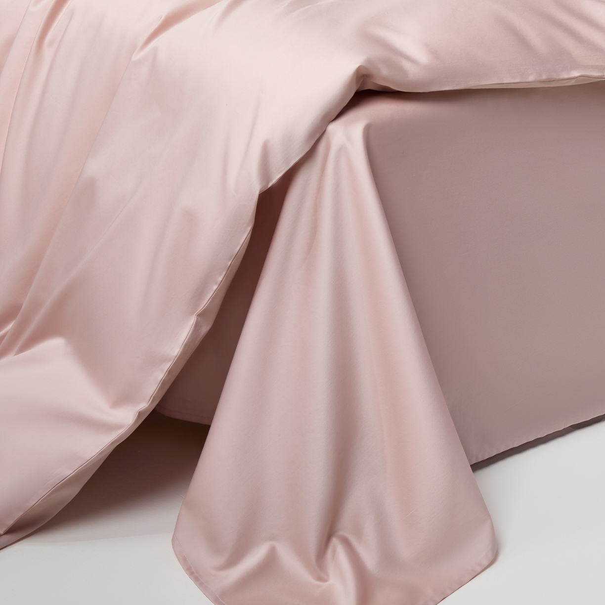 91家纺网 家纺一手货源 找家纺 赫帛 2026新款60支pro加密新疆长绒棉全棉纯棉单床单床单单件单品床单-棚拍 蜜桃粉