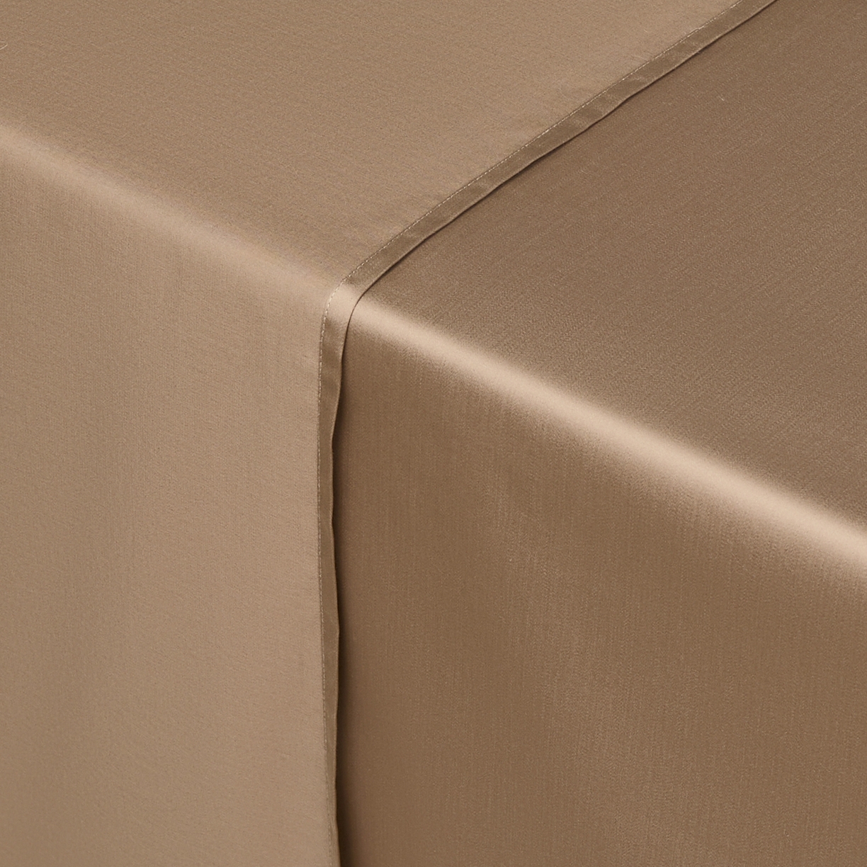 91家纺网 家纺一手货源 找家纺 赫帛 2026新款60支pro加密新疆长绒棉全棉纯棉单床单床单单件单品床单-棚拍 沙土棕