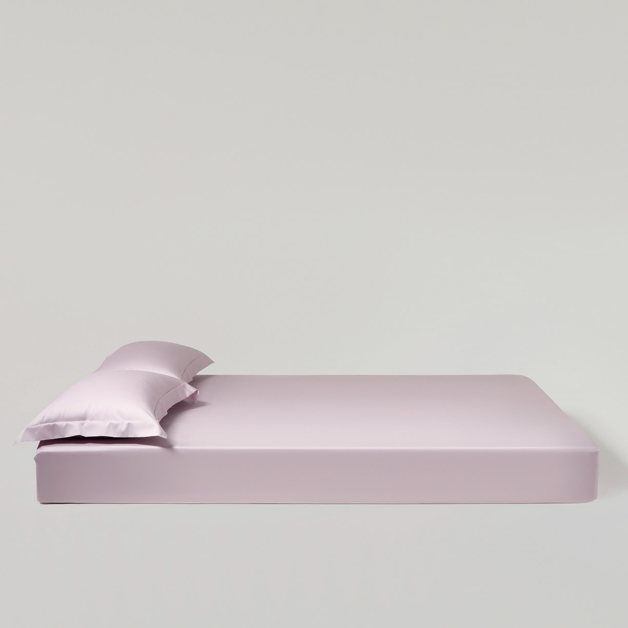 91家纺网 家纺一手货源 找家纺 赫帛 2026新款60支pro加密新疆长绒棉全棉纯棉单床笠床笠单件单品床笠-棚拍 淡雅紫