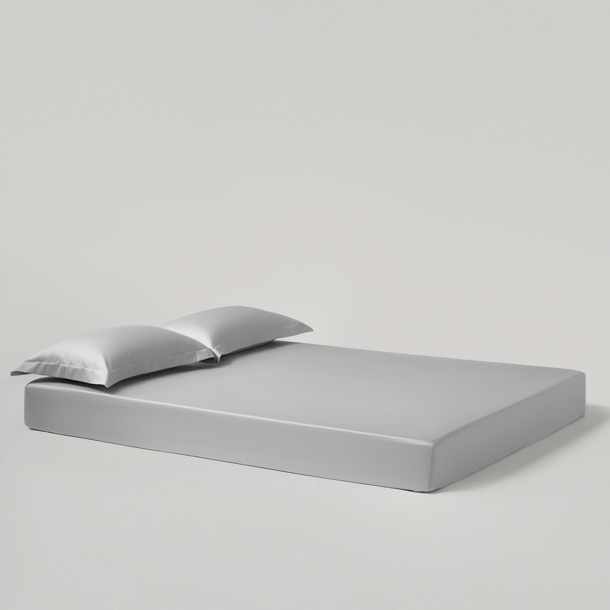 91家纺网 家纺一手货源 找家纺 赫帛 2026新款60支pro加密新疆长绒棉全棉纯棉单床笠床笠单件单品床笠-棚拍 藕灰色