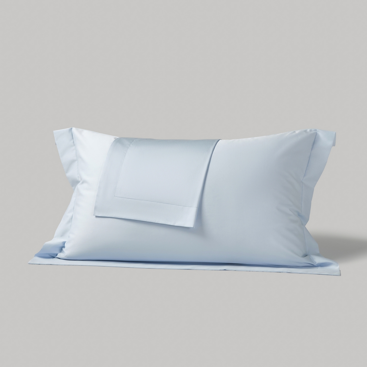 91家纺网 家纺一手货源 找家纺 （总）赫帛 2026新款60支pro加密新疆长绒棉全棉纯棉单枕套枕套单件单品枕套-棚拍