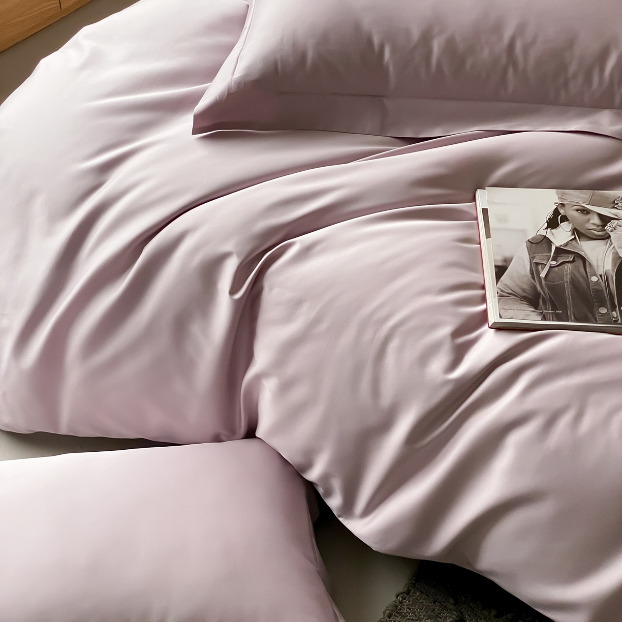 91家纺网 家纺一手货源 找家纺 （总）赫帛 2026新款60支pro加密新疆长绒棉全棉纯棉四件套-实拍