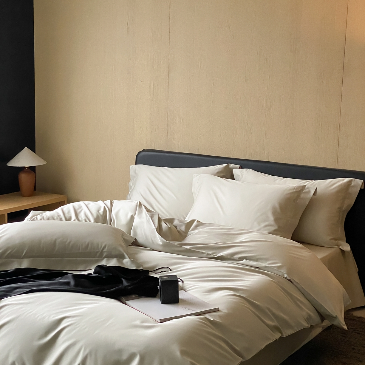 91家纺网 家纺一手货源 找家纺 （总）赫帛 2026新款60支pro加密新疆长绒棉全棉纯棉四件套-实拍