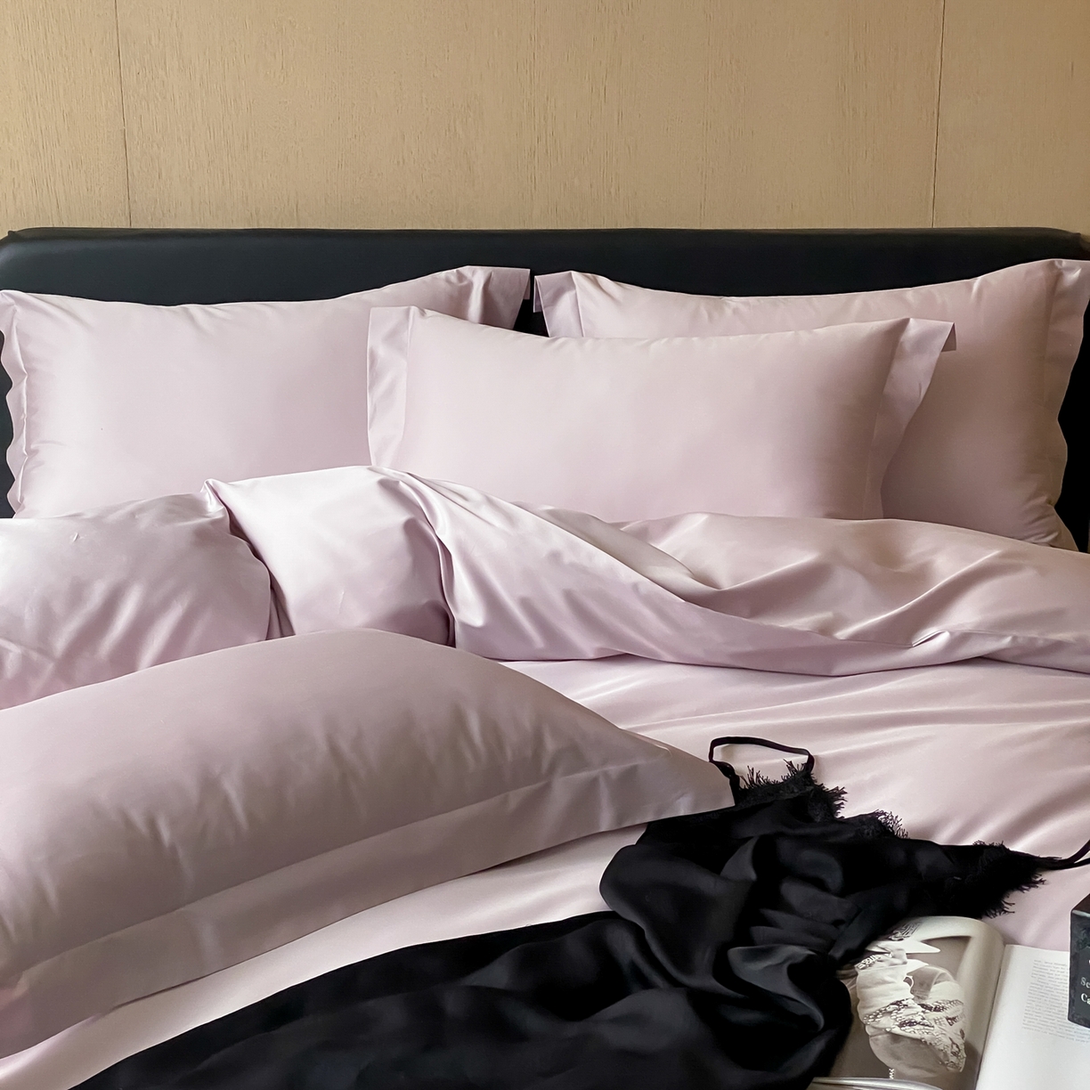 91家纺网 家纺一手货源 找家纺 （总）赫帛 2026新款60支pro加密新疆长绒棉全棉纯棉四件套-实拍