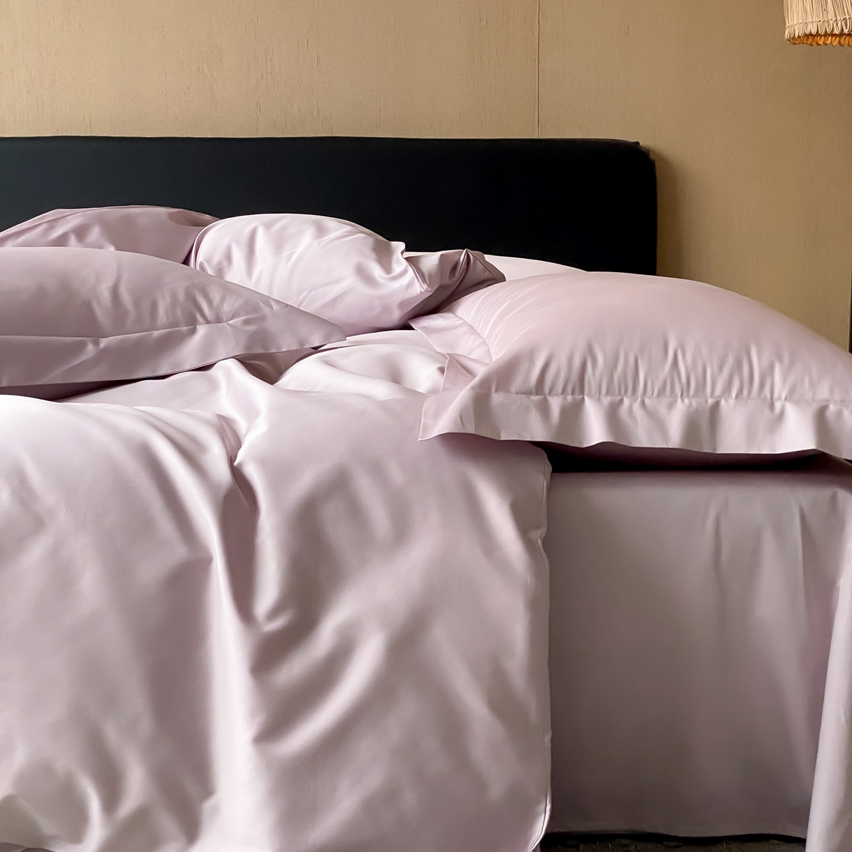 91家纺网 家纺一手货源 找家纺 （总）赫帛 2026新款60支pro加密新疆长绒棉全棉纯棉四件套-实拍