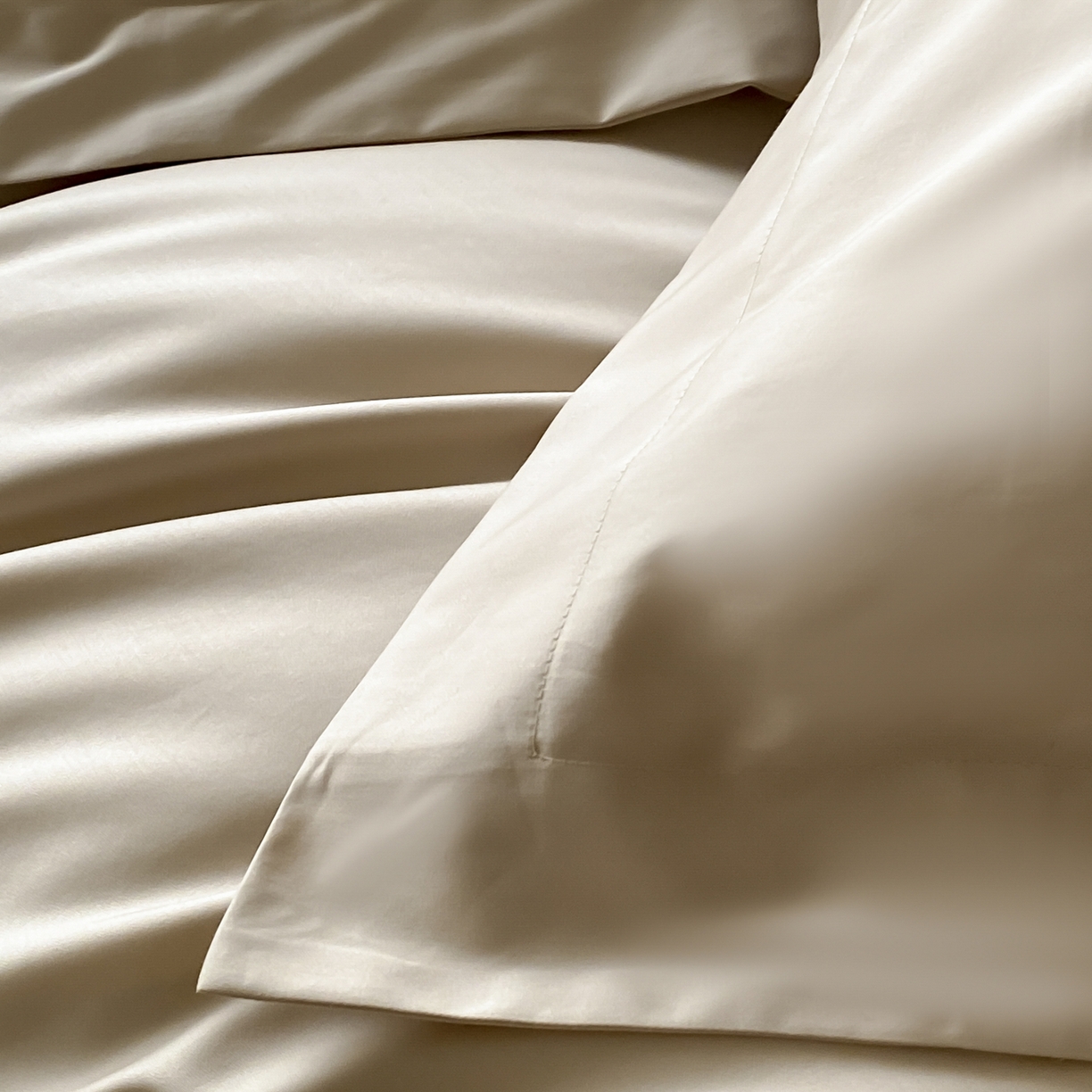 91家纺网 家纺一手货源 找家纺 赫帛 2026新款60支pro加密新疆长绒棉全棉纯棉四件套-实拍 浅玉色