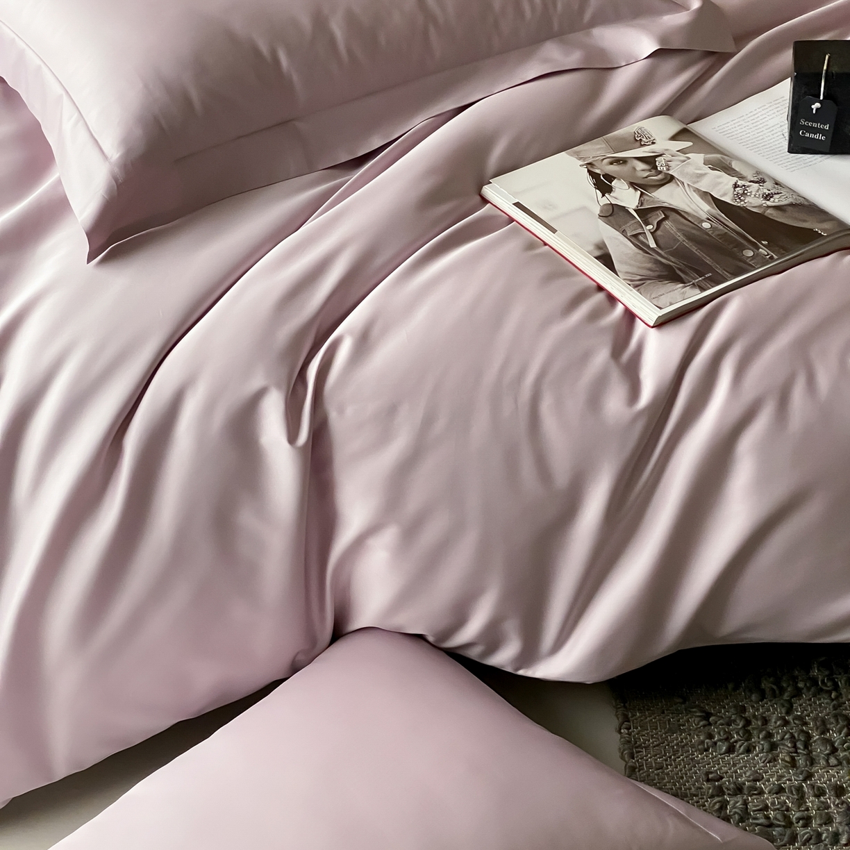 91家纺网 家纺一手货源 找家纺 （总）赫帛 2026新款60支pro加密新疆长绒棉全棉纯棉四件套-实拍