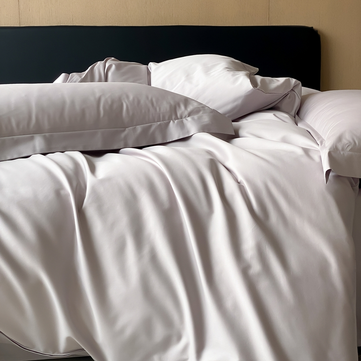 91家纺网 家纺一手货源 找家纺 赫帛 2026新款60支pro加密新疆长绒棉全棉纯棉四件套-实拍 藕灰色