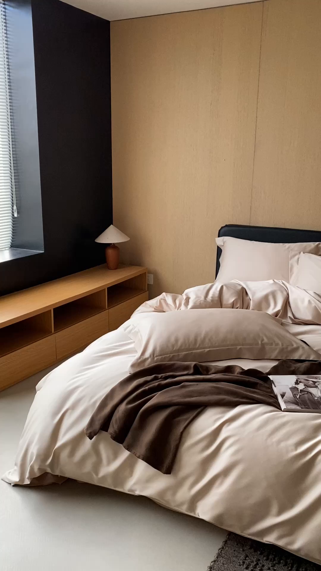 91家纺网 家纺一手货源 找家纺 赫帛 2026新款60支pro加密新疆长绒棉全棉纯棉四件套-实拍 浅玉色