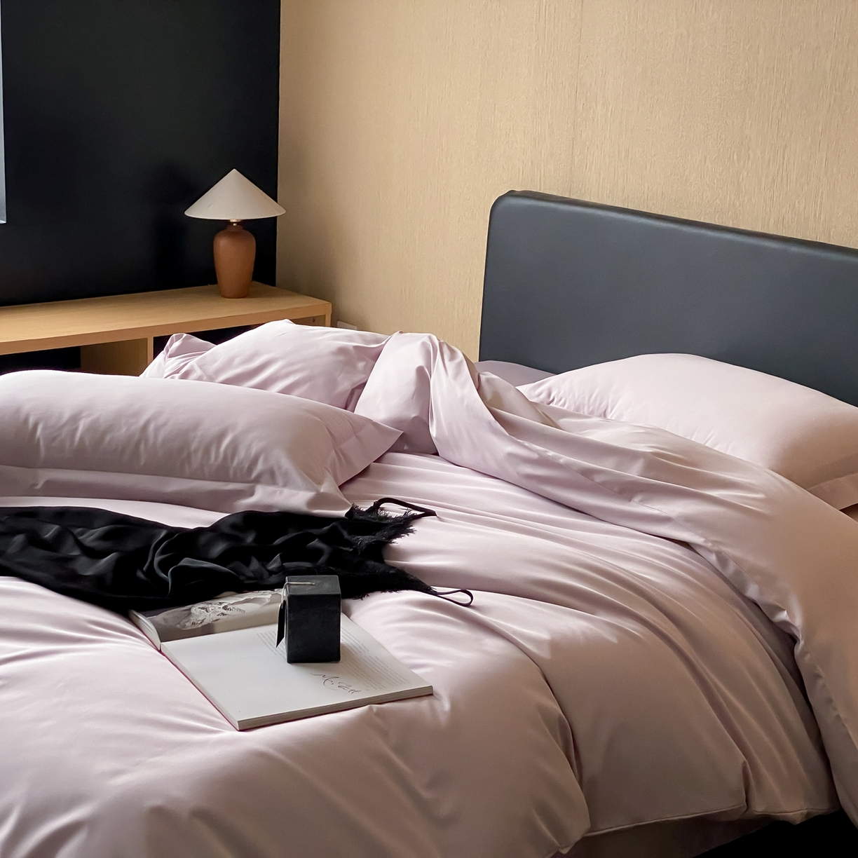 91家纺网 家纺一手货源 找家纺 （总）赫帛 2026新款60支pro加密新疆长绒棉全棉纯棉单被套被套单件单品被套-实拍