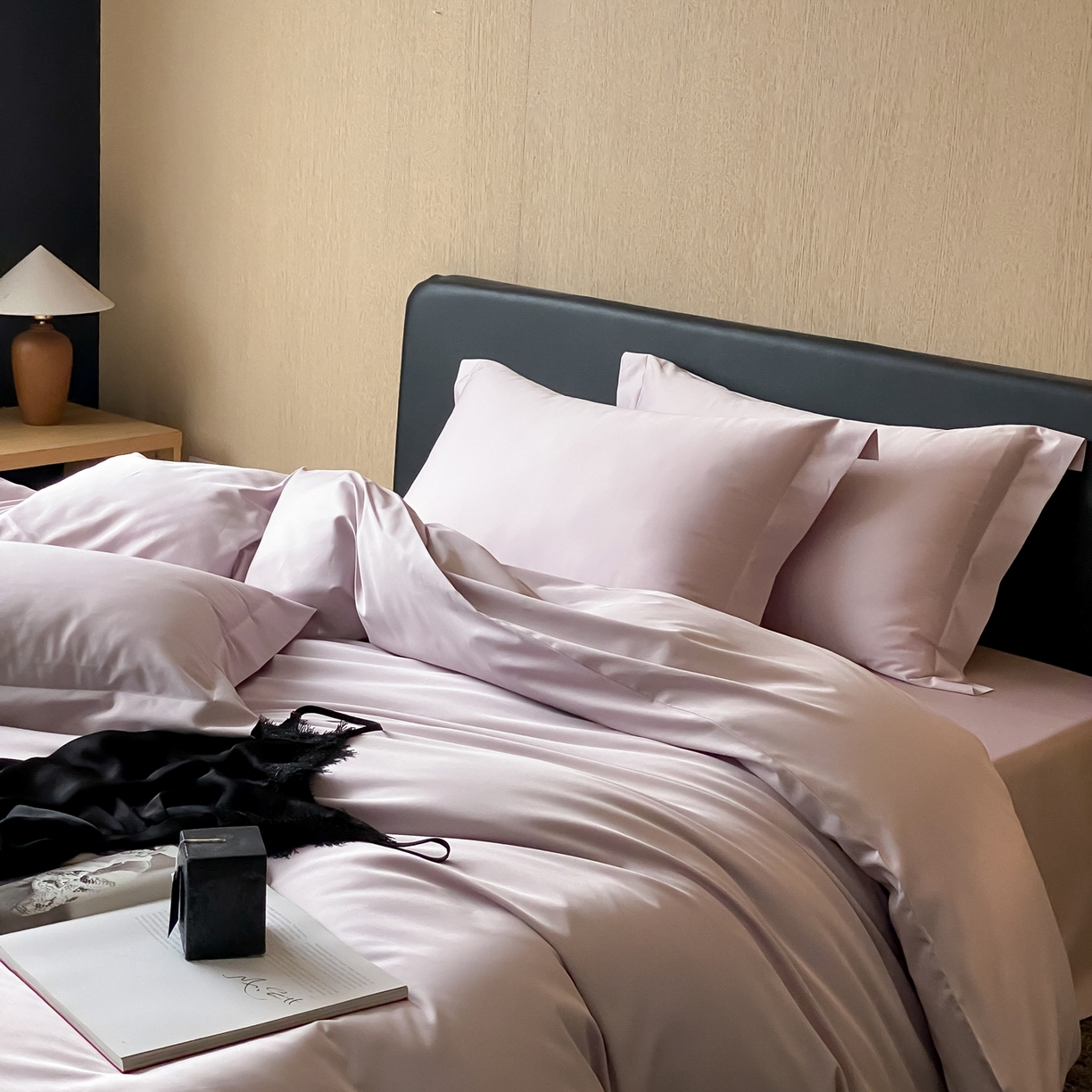 91家纺网 家纺一手货源 找家纺 （总）赫帛 2026新款60支pro加密新疆长绒棉全棉纯棉单被套被套单件单品被套-实拍