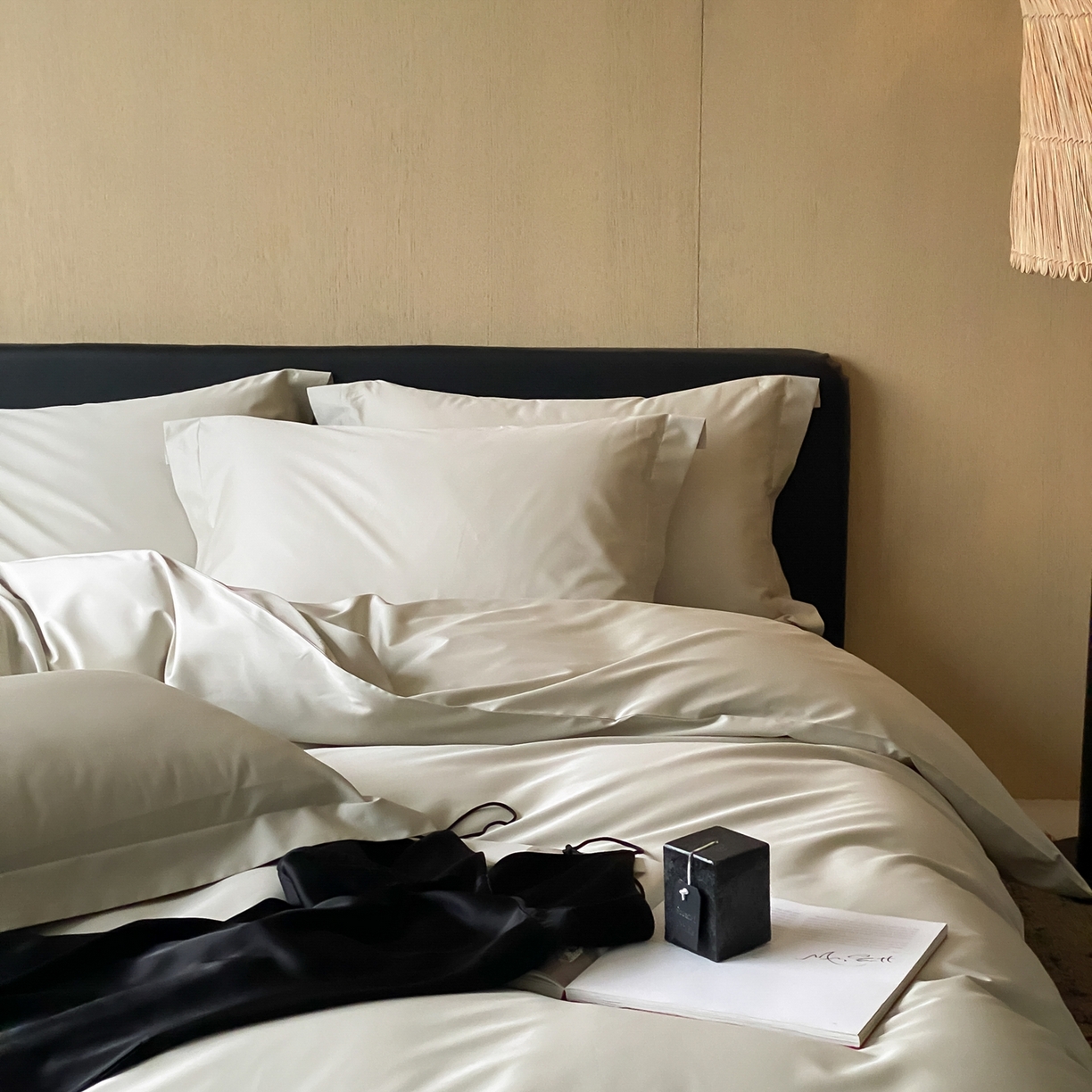 91家纺网 家纺一手货源 找家纺 赫帛 2026新款60支pro加密新疆长绒棉全棉纯棉单被套被套单件单品被套-实拍 嫩芽绿