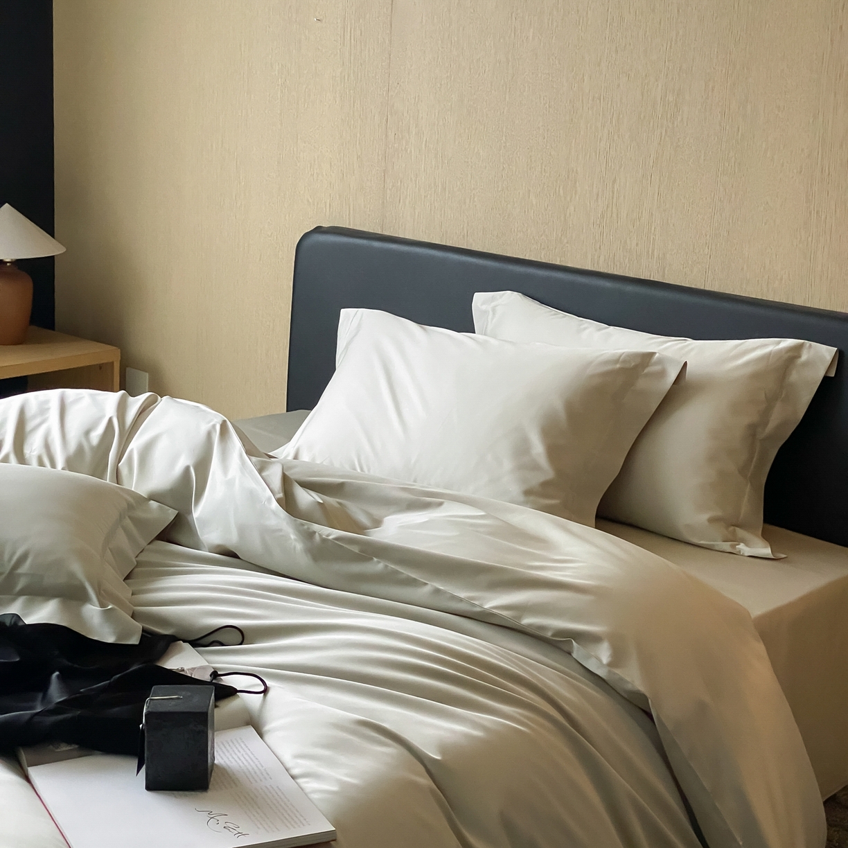 91家纺网 家纺一手货源 找家纺 赫帛 2026新款60支pro加密新疆长绒棉全棉纯棉单被套被套单件单品被套-实拍 嫩芽绿