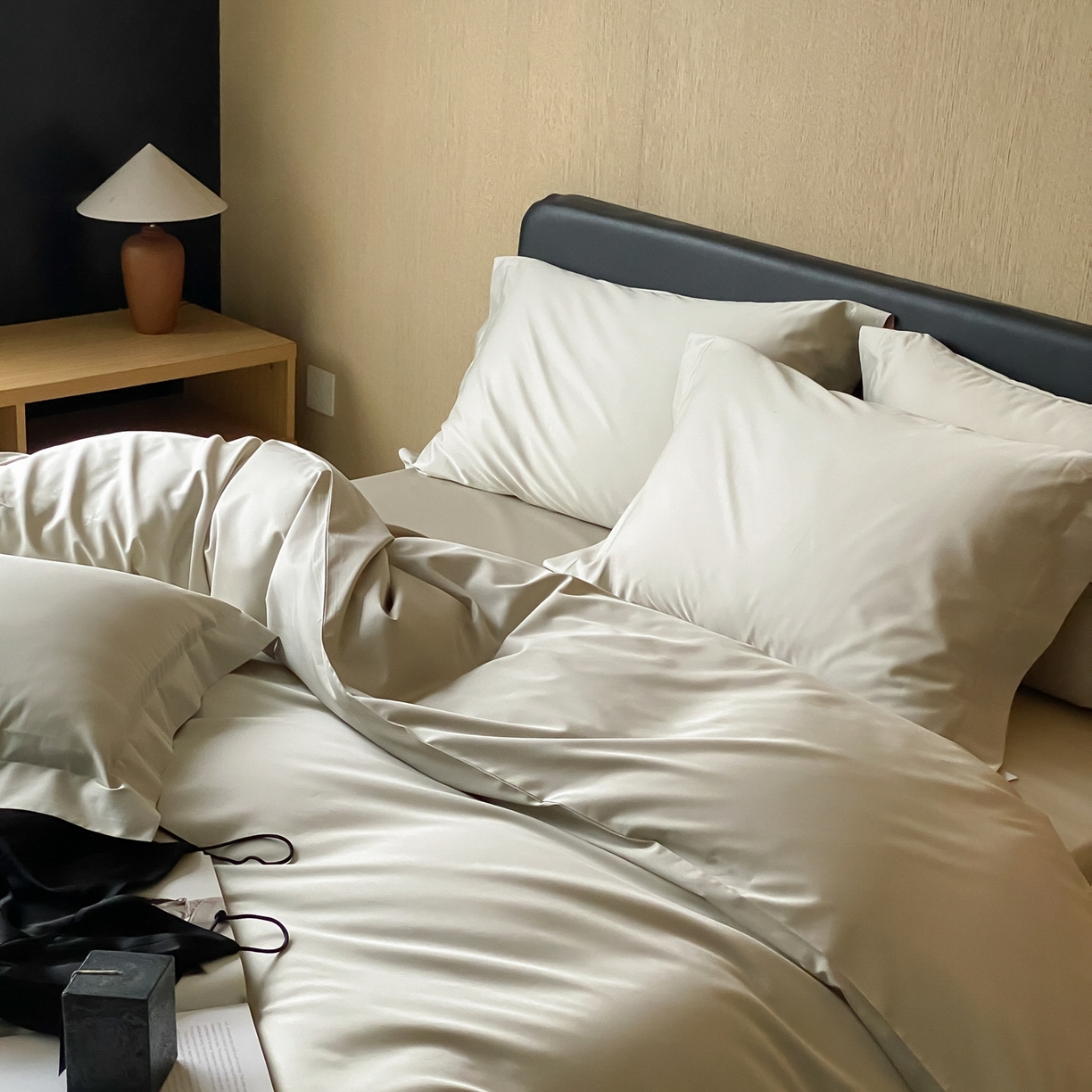 赫帛 2026新款60支pro加密新疆长绒棉全棉纯棉单被套被套单件单品被套-实拍 嫩芽绿