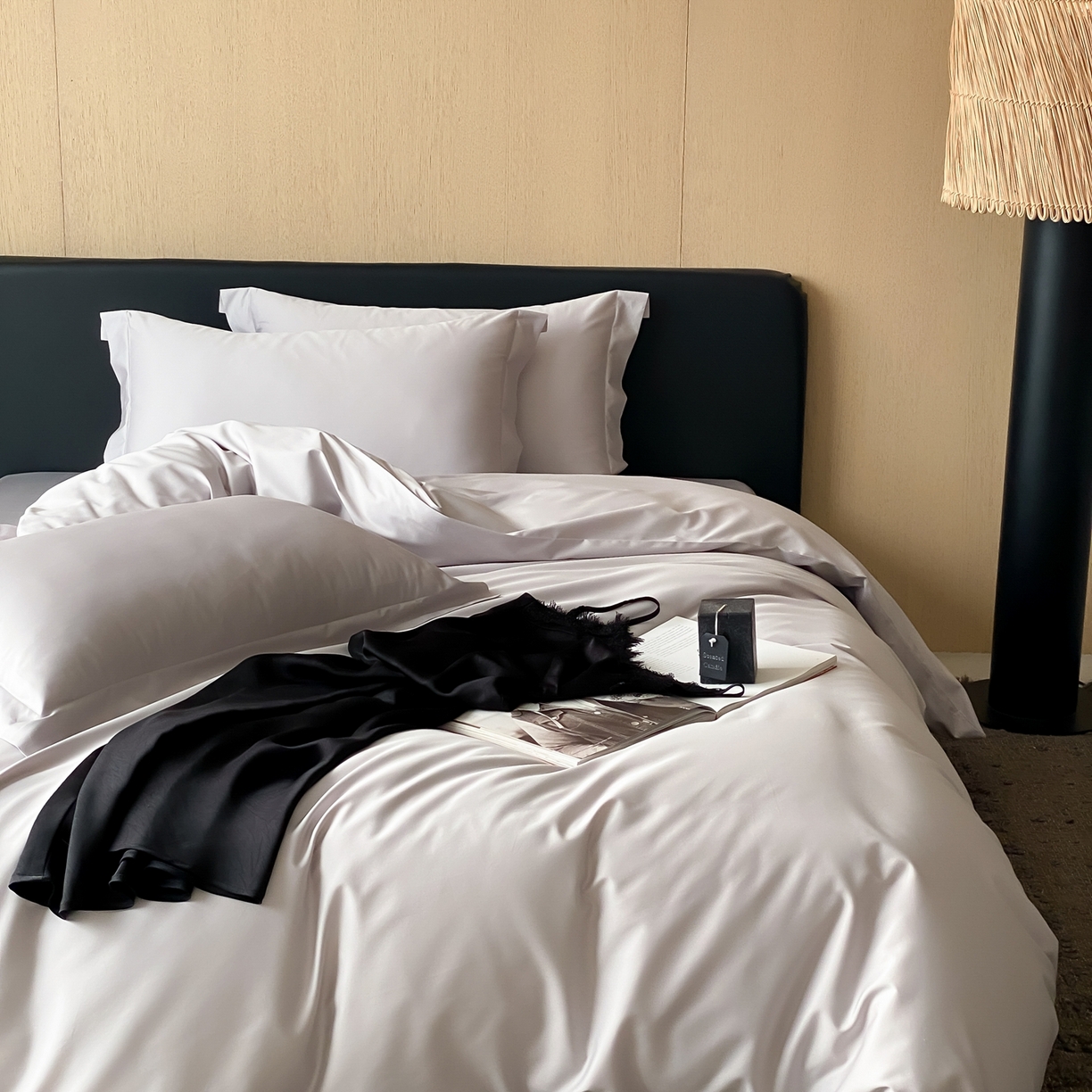 91家纺网 家纺一手货源 找家纺 赫帛 2026新款60支pro加密新疆长绒棉全棉纯棉单被套被套单件单品被套-实拍 藕灰色