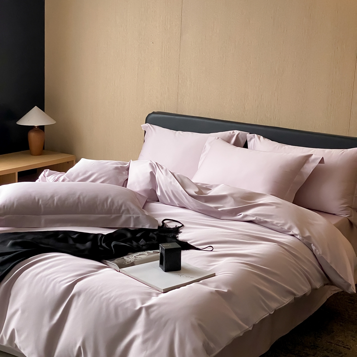 91家纺网 家纺一手货源 找家纺 （总）赫帛 2026新款60支pro加密新疆长绒棉全棉纯棉单被套被套单件单品被套-实拍