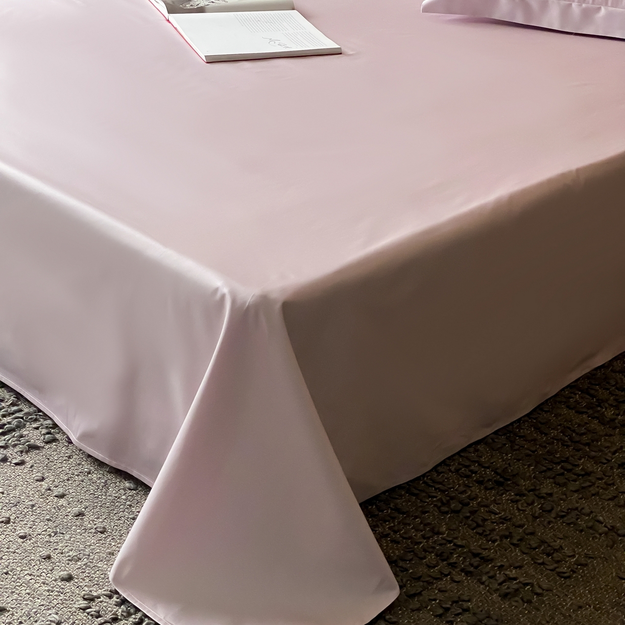 91家纺网 家纺一手货源 找家纺 （总）赫帛 2026新款60支pro加密新疆长绒棉全棉纯棉单床单床单单件单品床单-实拍