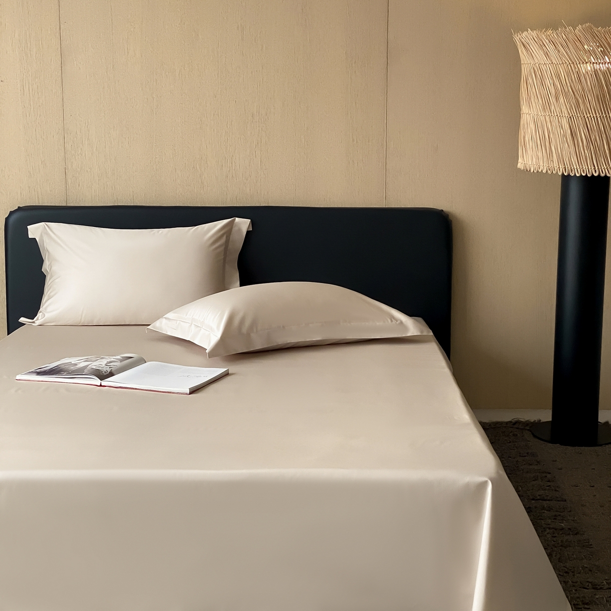 91家纺网 家纺一手货源 找家纺 （总）赫帛 2026新款60支pro加密新疆长绒棉全棉纯棉单床单床单单件单品床单-实拍