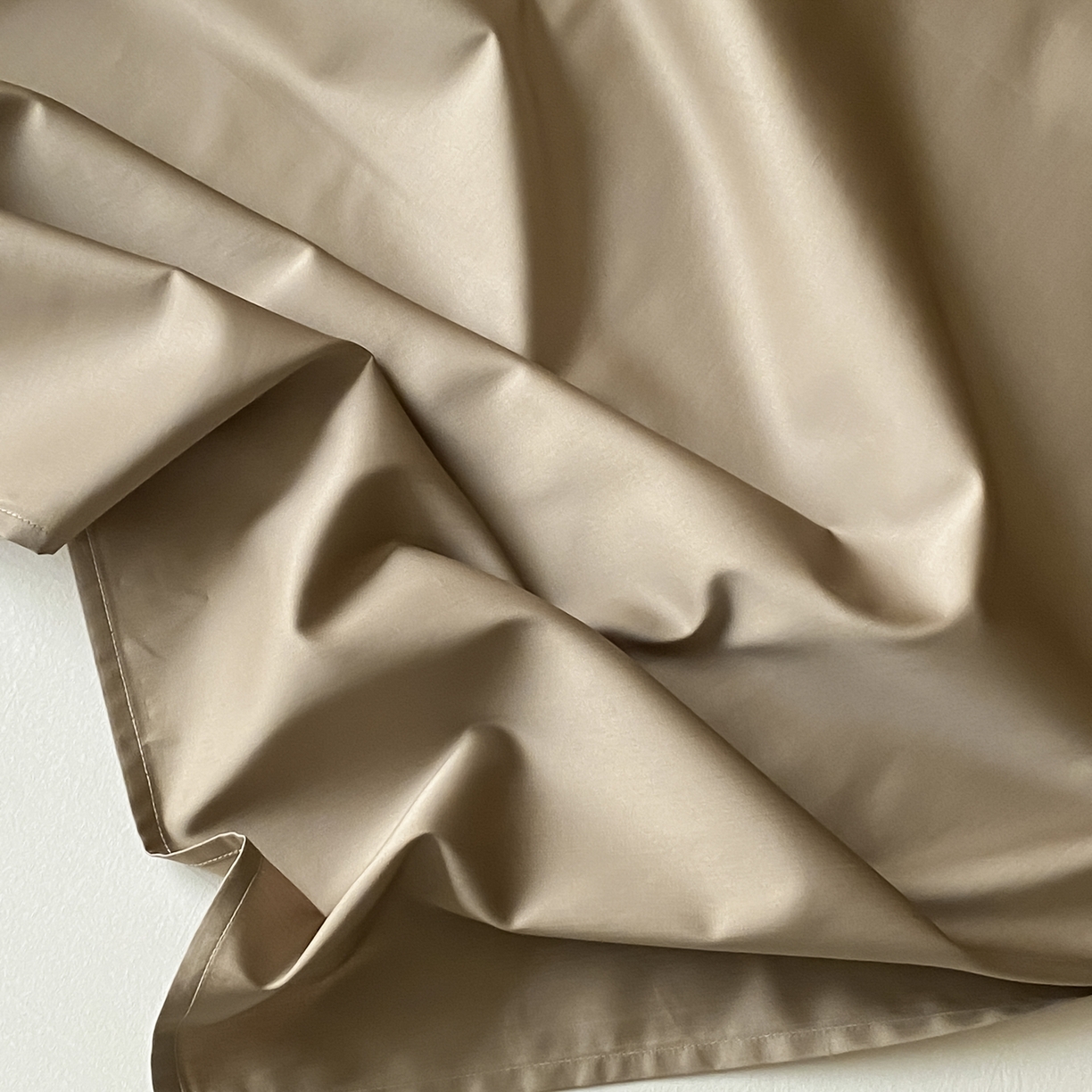 91家纺网 家纺一手货源 找家纺 赫帛 2026新款60支pro加密新疆长绒棉全棉纯棉单床单床单单件单品床单-实拍 沙土棕