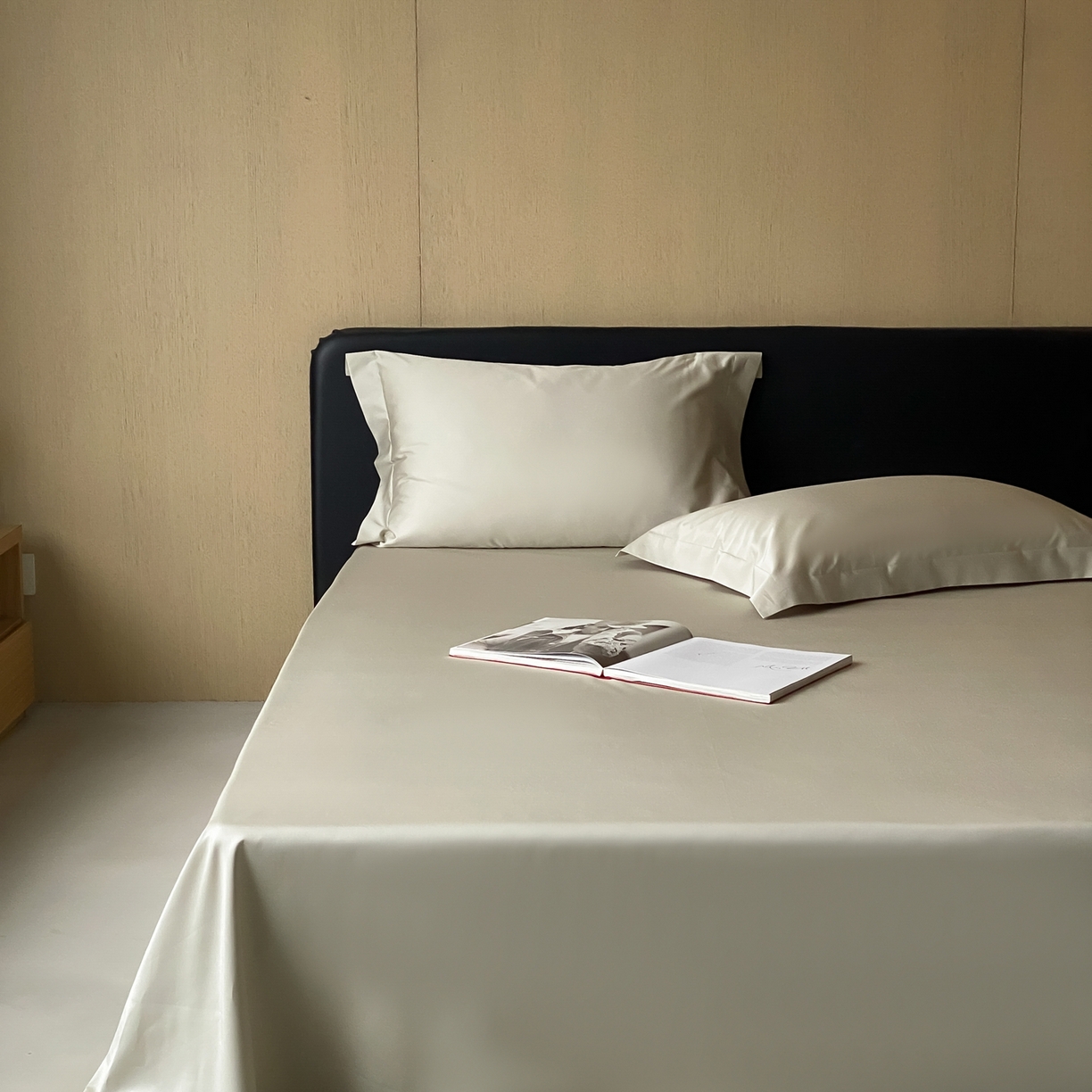 91家纺网 家纺一手货源 找家纺 赫帛 2026新款60支pro加密新疆长绒棉全棉纯棉单床单床单单件单品床单-实拍 嫩芽绿