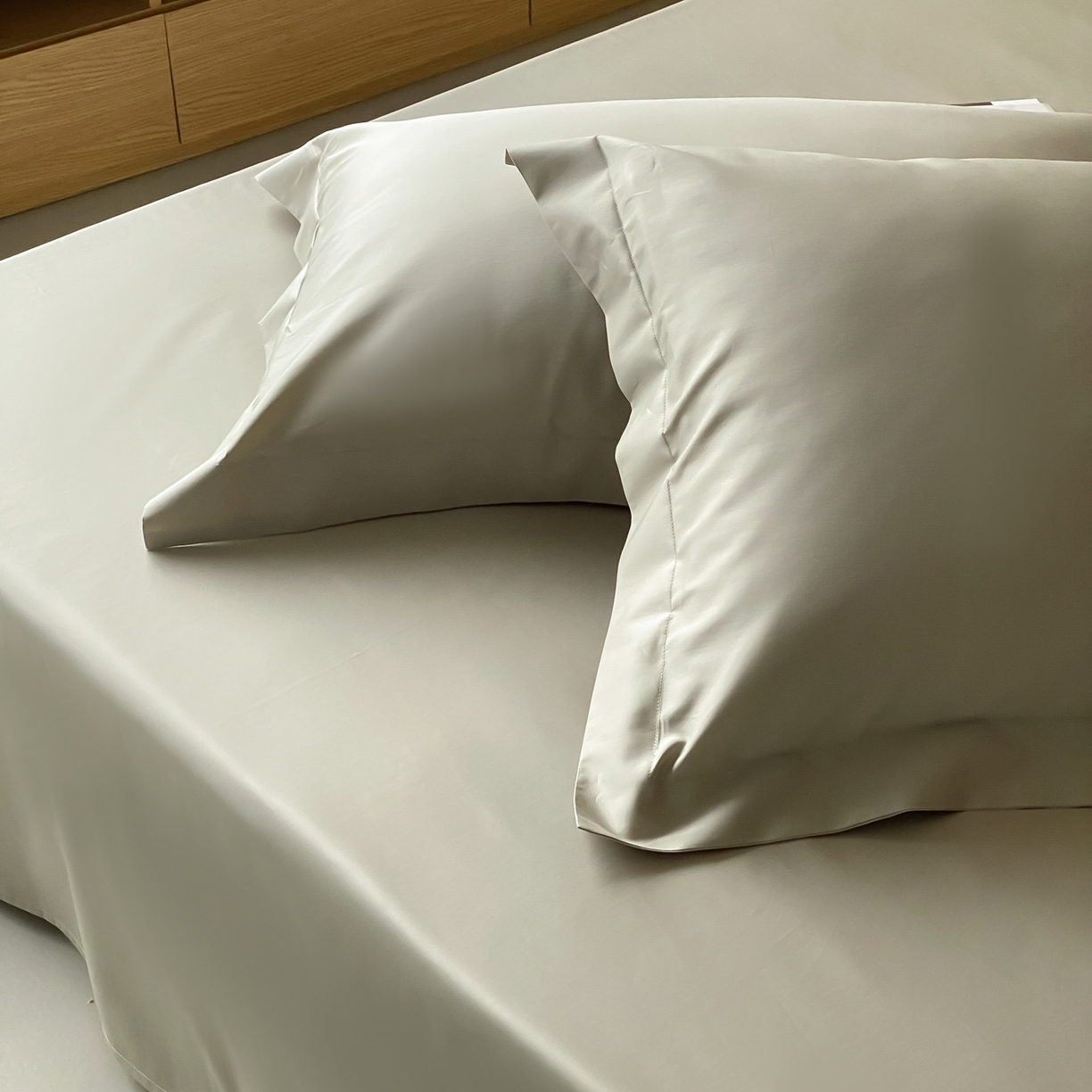 91家纺网 家纺一手货源 找家纺 赫帛 2026新款60支pro加密新疆长绒棉全棉纯棉单床单床单单件单品床单-实拍 嫩芽绿