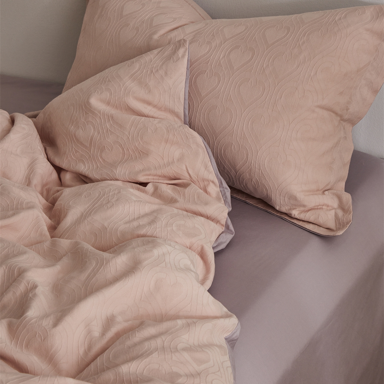 91家纺网 家纺一手货源 找家纺 （总）顾家家居 2026新款AB面全棉厚织提花四件套