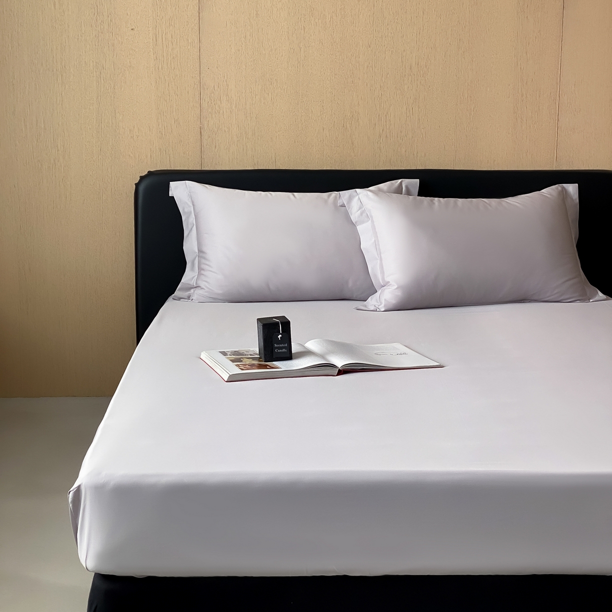 91家纺网 家纺一手货源 找家纺 赫帛 2026新款60支pro加密新疆长绒棉全棉纯棉单床笠床笠单件单品床笠-实拍 藕灰色