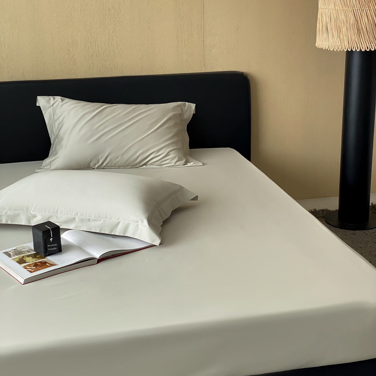 91家纺网 家纺一手货源 找家纺 赫帛 2026新款60支pro加密新疆长绒棉全棉纯棉单床笠床笠单件单品床笠-实拍 嫩芽绿