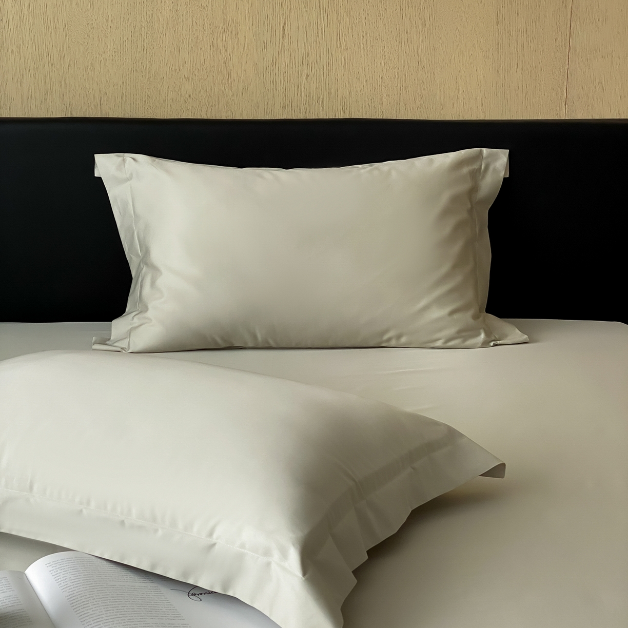 91家纺网 家纺一手货源 找家纺 （总）赫帛 2026新款60支pro加密新疆长绒棉全棉纯棉单枕套枕套单件单品枕套-实拍