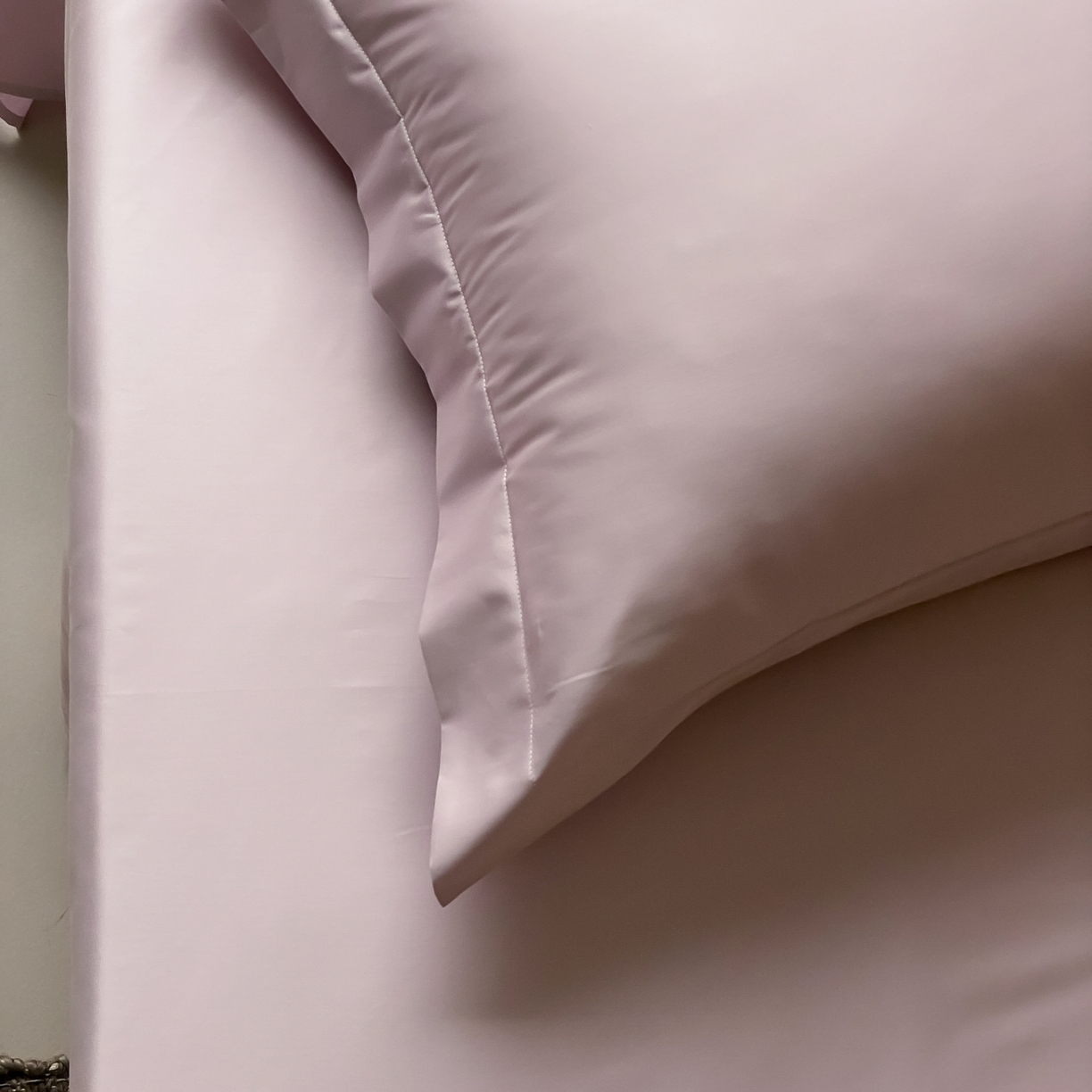 91家纺网 家纺一手货源 找家纺 （总）赫帛 2026新款60支pro加密新疆长绒棉全棉纯棉单枕套枕套单件单品枕套-实拍