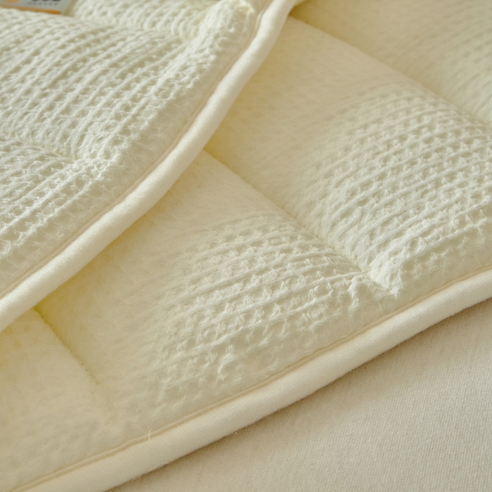 91家纺网 家纺一手货源 找家纺 梵希良品家纺 2026新款毛巾枕头枕芯护颈椎助睡眠反弓便携折叠高低度可调节牵引圆柱睡觉专用 米白-荞麦款