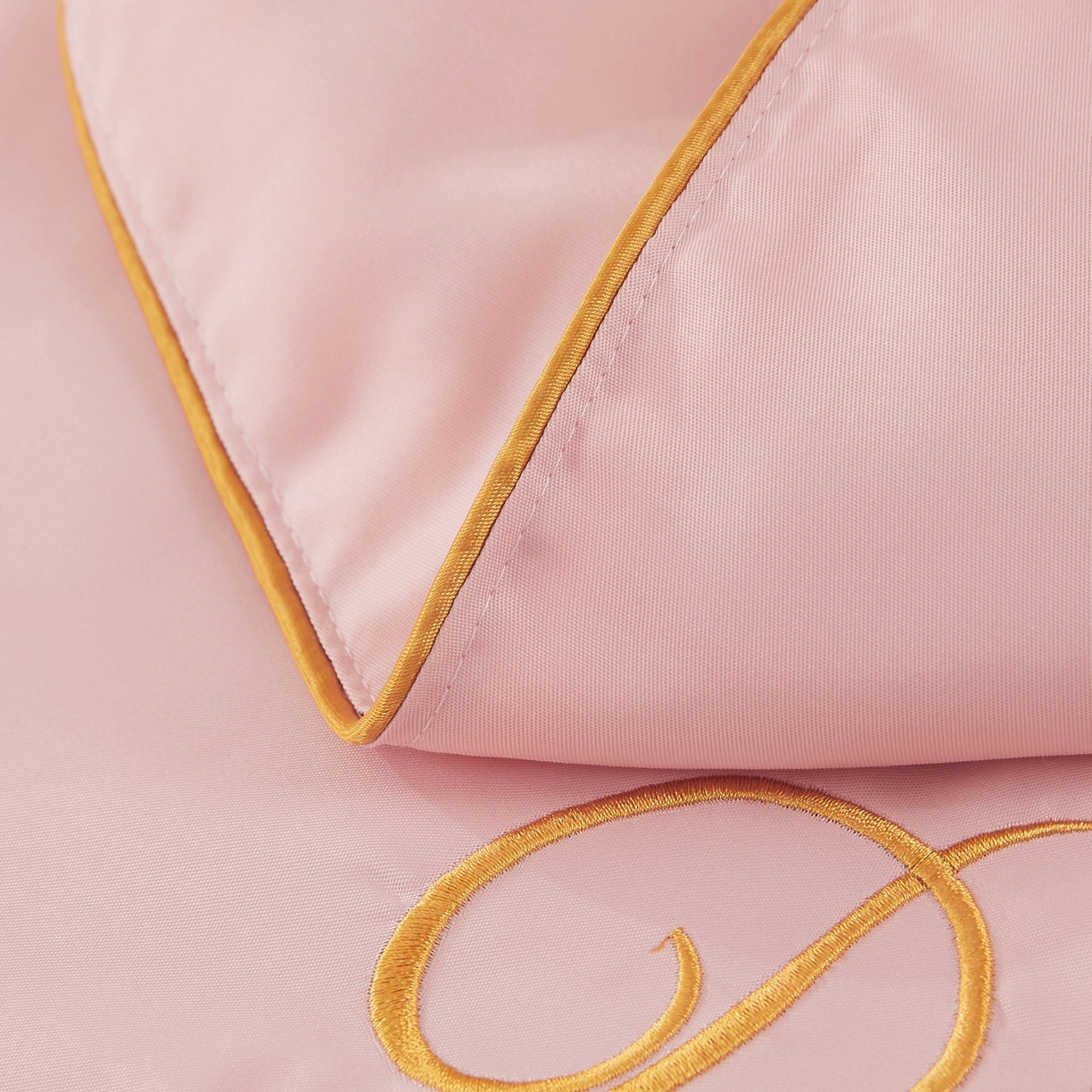 91家纺网 家纺一手货源 找家纺 好尚居 2026新款水洗真丝刺绣夏被被子被芯四件套 粉玉