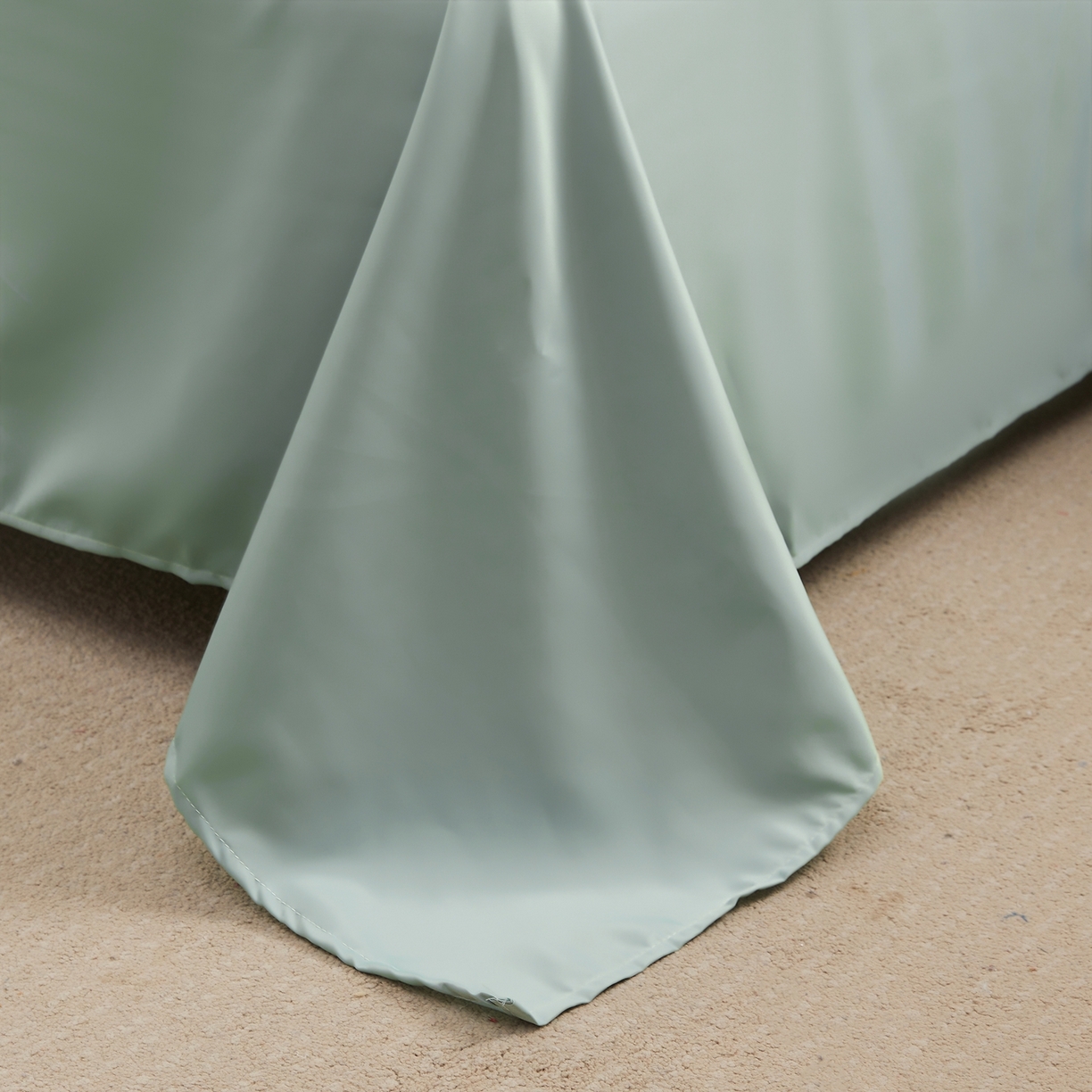 91家纺网 家纺一手货源 找家纺 好尚居 2026新款水洗真丝刺绣夏被被子被芯四件套 深海蓝