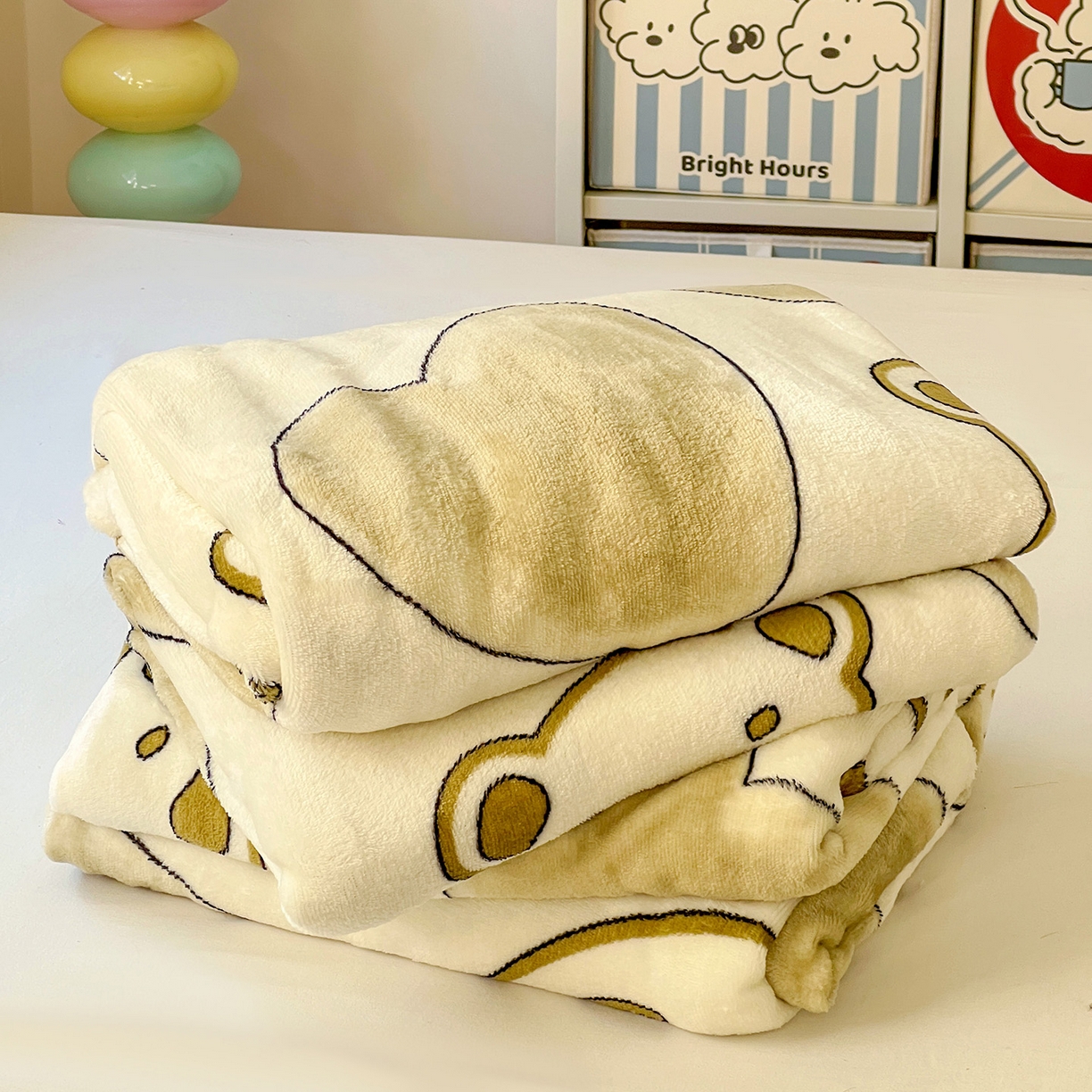 91家纺网 家纺一手货源 找家纺 （总）悦织湾家纺 2026新款印花法兰绒毛毯牛奶绒盖毯春秋空调毯儿童床单小被子