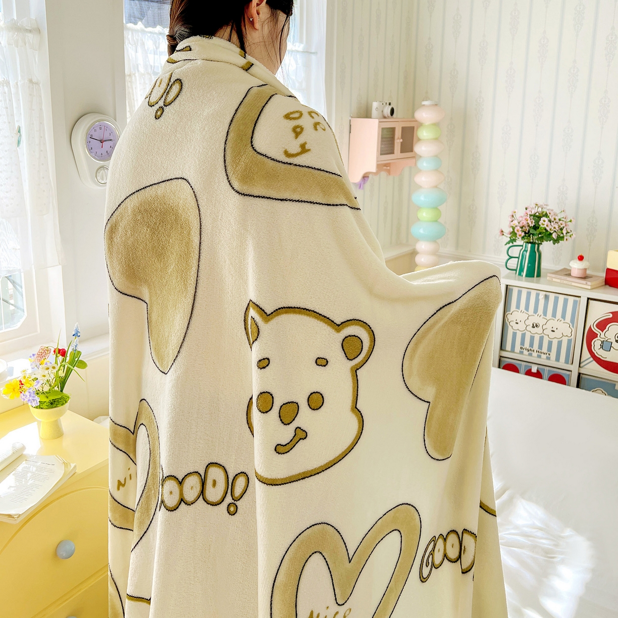 91家纺网 家纺一手货源 找家纺 （总）悦织湾家纺 2026新款印花法兰绒毛毯牛奶绒盖毯春秋空调毯儿童床单小被子