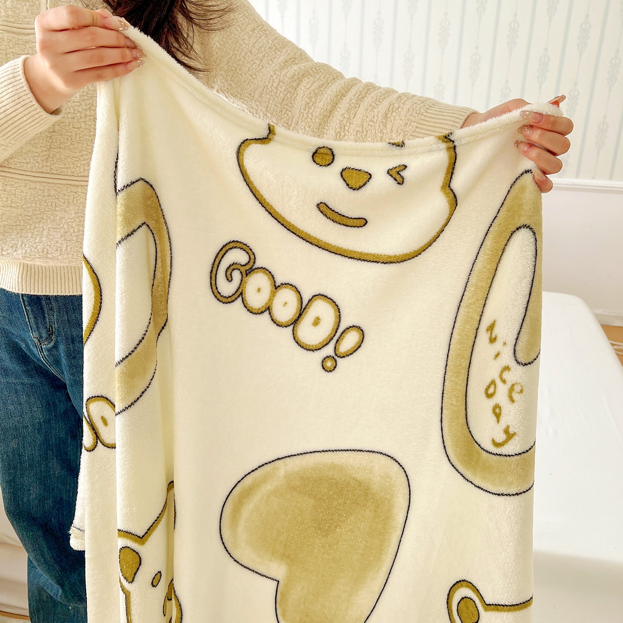 91家纺网 家纺一手货源 找家纺 （总）悦织湾家纺 2026新款印花法兰绒毛毯牛奶绒盖毯春秋空调毯儿童床单小被子