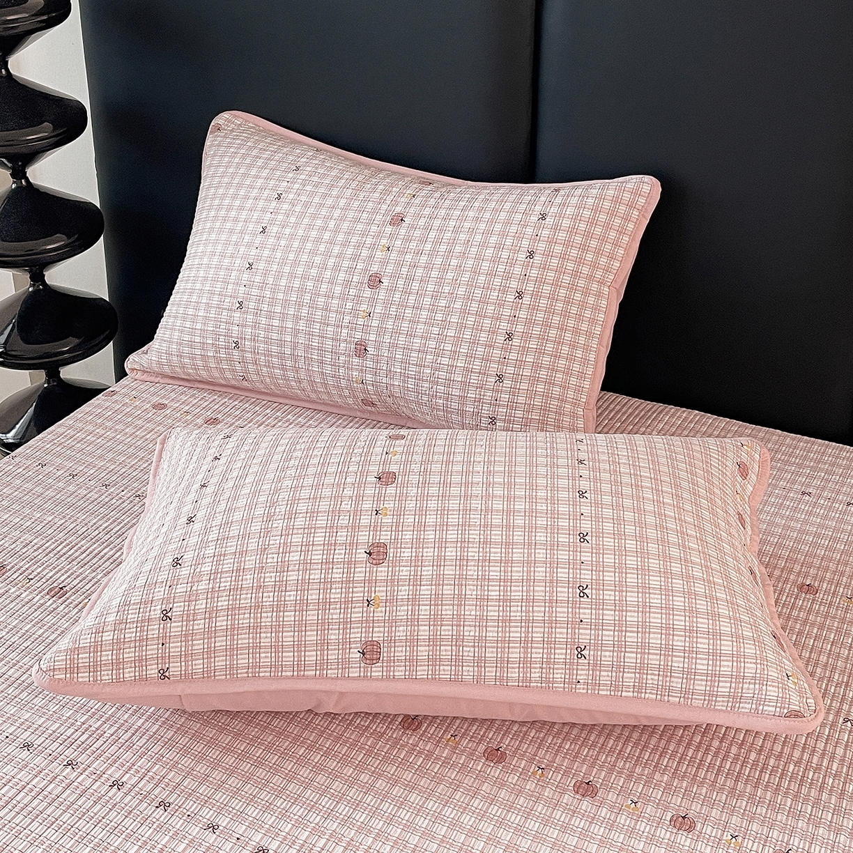 91家纺网 家纺一手货源 找家纺 （总）金丝兔 2026新款复古碎花亲肤水洗棉单床盖仿棉夹棉床盖床盖三件套