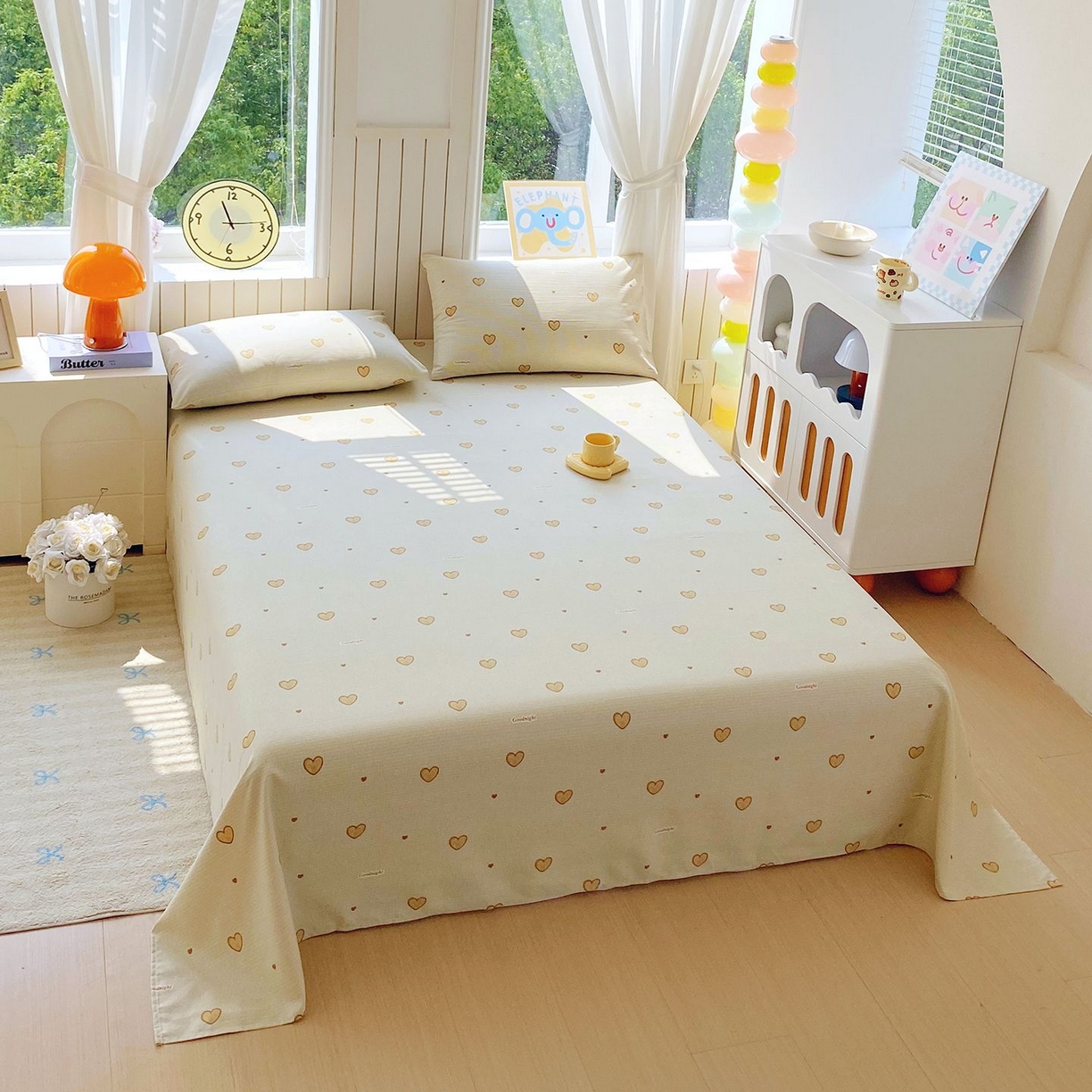 91家纺网 家纺一手货源 找家纺 （总）悦织湾家纺 2026新款斜纹加厚水洗棉超细斜（加厚）木棉床单