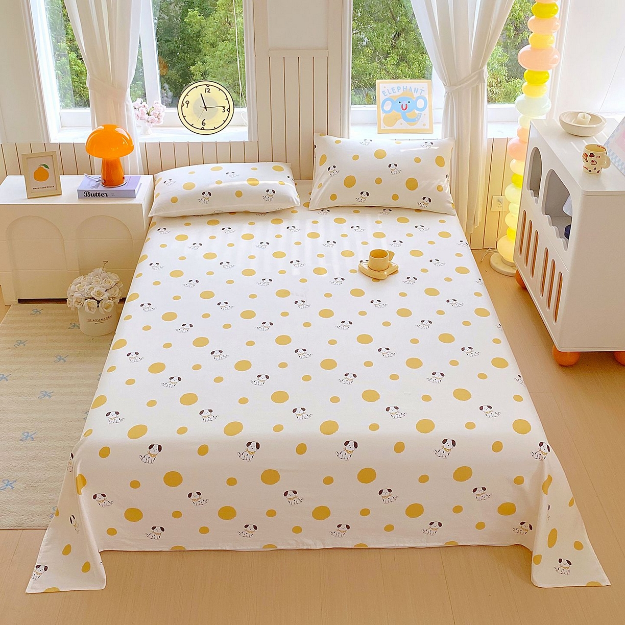 91家纺网 家纺一手货源 找家纺 （总）悦织湾家纺 2026新款斜纹加厚水洗棉超细斜（加厚）木棉床单