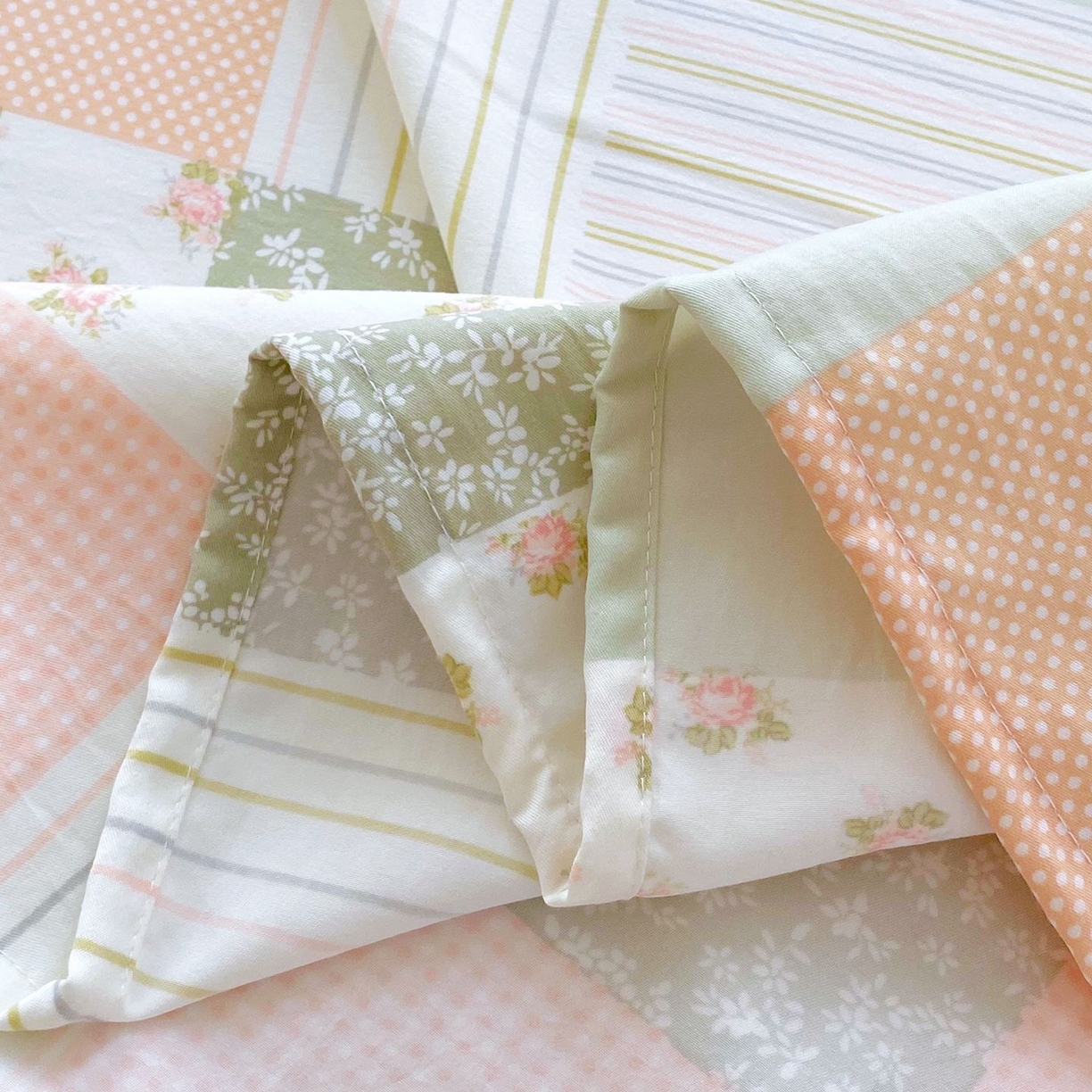 91家纺网 家纺一手货源 找家纺 悦织湾家纺 2026新款斜纹加厚水洗棉超细斜（加厚）木棉床单 床单-半亩花田