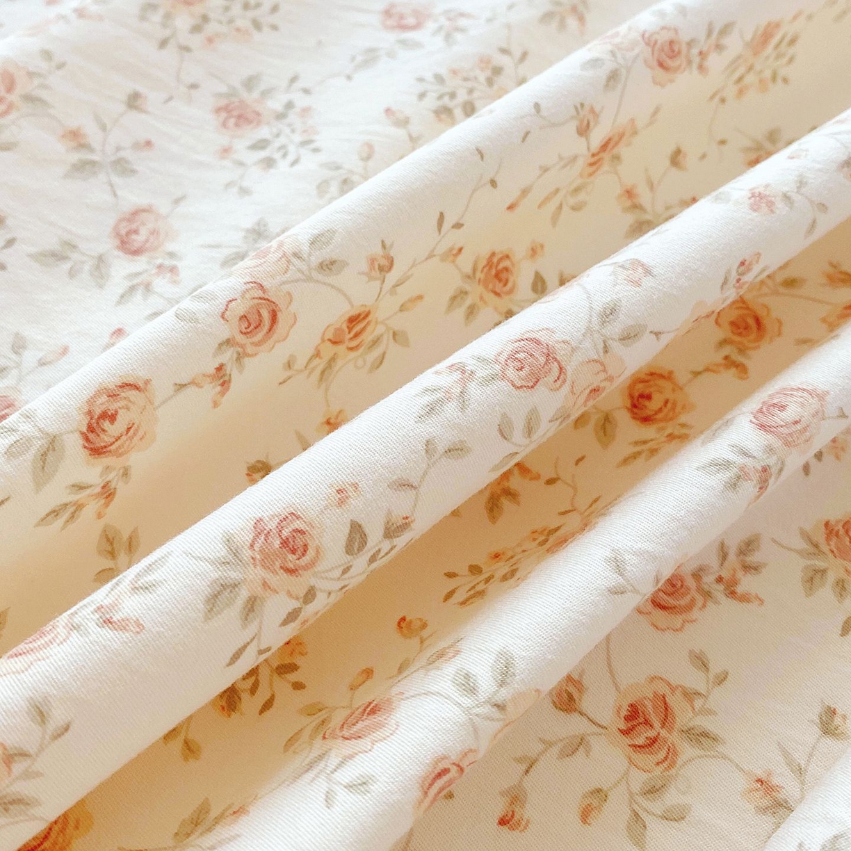 91家纺网 家纺一手货源 找家纺 悦织湾家纺 2026新款斜纹加厚水洗棉超细斜（加厚）木棉床单 床单-粉嫣