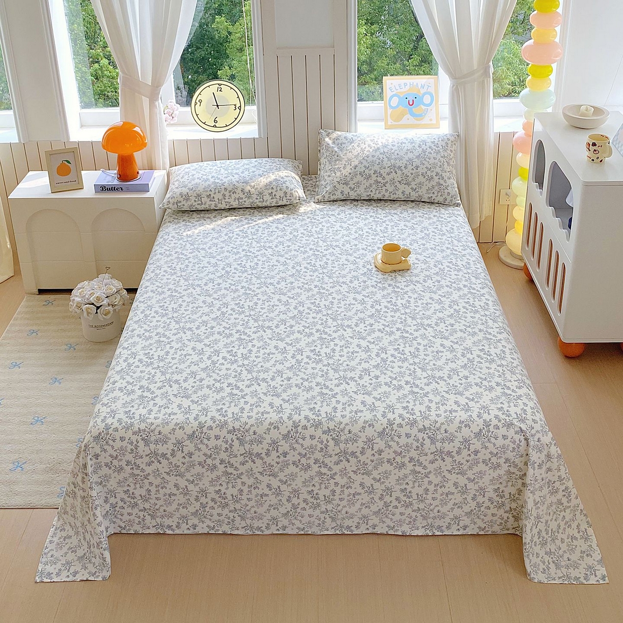 91家纺网 家纺一手货源 找家纺 （总）悦织湾家纺 2026新款斜纹加厚水洗棉超细斜（加厚）木棉床单