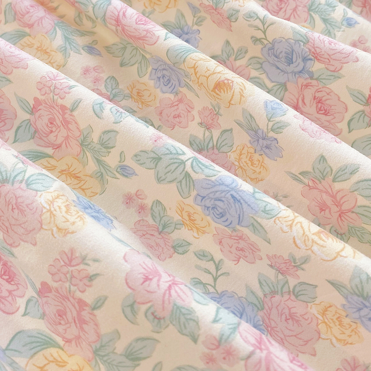 91家纺网 家纺一手货源 找家纺 悦织湾家纺 2026新款斜纹加厚水洗棉超细斜（加厚）木棉床笠-席梦思保护套 床笠-半岛红茶