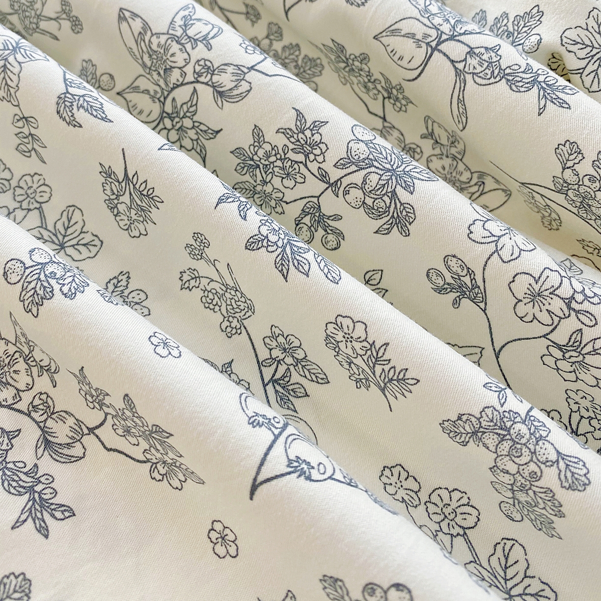 91家纺网 家纺一手货源 找家纺 悦织湾家纺 2026新款斜纹加厚水洗棉超细斜（加厚）木棉床笠-席梦思保护套 床笠-兰亭序