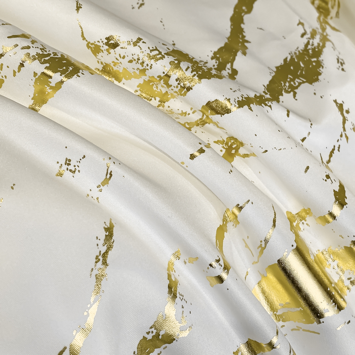 91家纺网 家纺一手货源 找家纺 （总）宇航家纺 2026新款简约大理石纹烫金水洗真丝夏被四件套