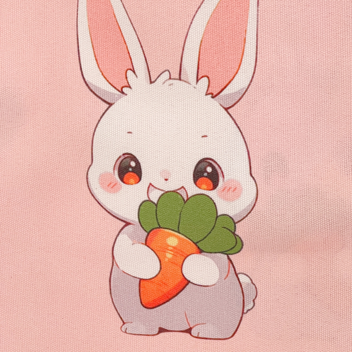 91家纺网 家纺一手货源 找家纺 纽缦家纺 2026新款舒适透气细沙卡通印花花边老粗布床单凉席席子 胡萝卜兔-粉