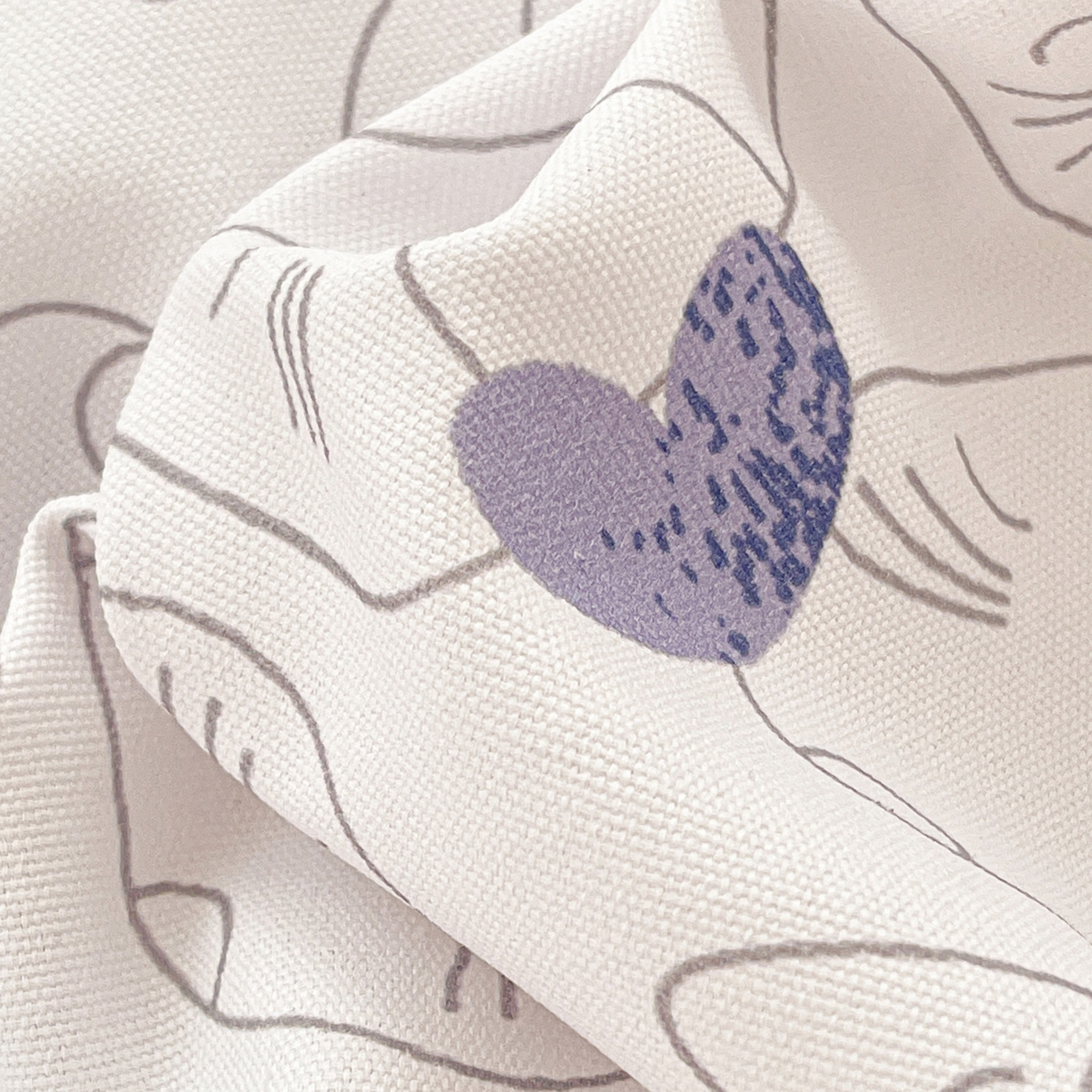 91家纺网 家纺一手货源 找家纺 纽缦家纺 2026新款舒适透气细沙卡通印花花边老粗布床单凉席席子 卡洛熊-灰